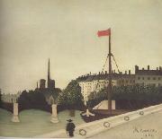 Notre-Dame Seen from Port Henri-IV